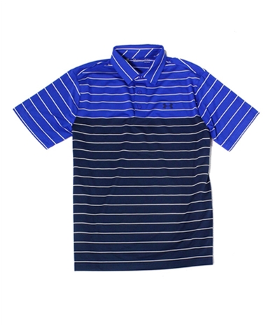 Under Armour Mens Pinstripe Rugby Polo Shirt