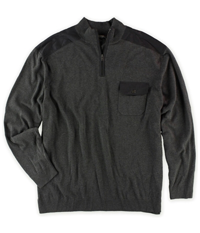 Alfani Mens 1/4 Zip Knit Sweater