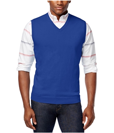 Club Room Mens Knit V-Neck Sweater Vest