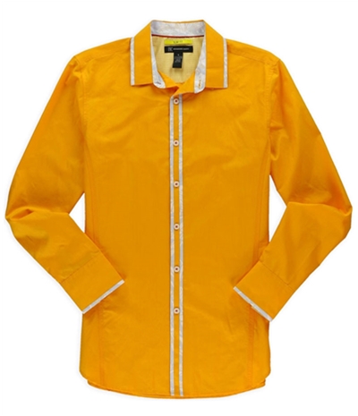 I-N-C Mens Slim Fit Button Up Shirt