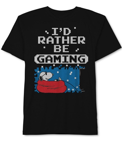 Boys I'd Rather Be Gaming Graphic T-Shirt