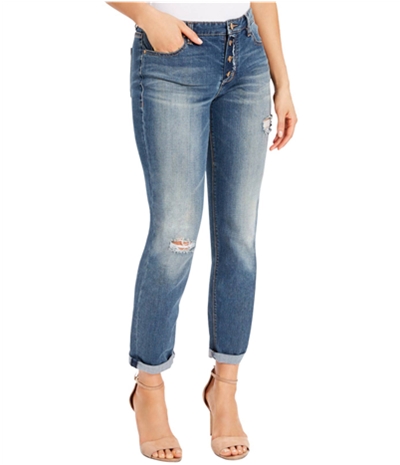 Vintage America Womens Bestie Relaxed Fit Jeans