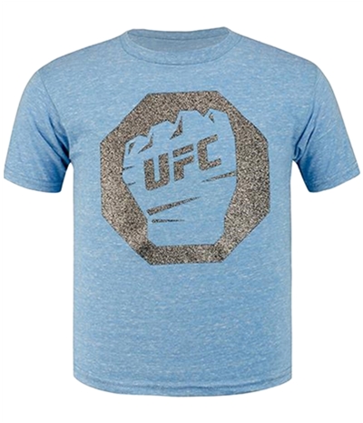 Ufc Girls Fist Inside Glitter Logo Graphic T-Shirt
