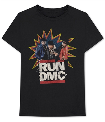 Bravado Mens Run Dmc Graphic T-Shirt, TW1