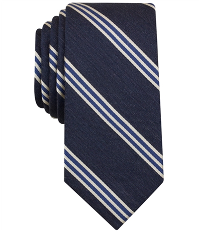 Bar Iii Mens Stripe Self-Tied Necktie, TW1