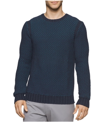 Calvin Klein Mens Textured Knit Sweater, TW1