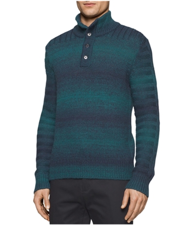 Calvin Klein Mens Space Dyed Knit Sweater