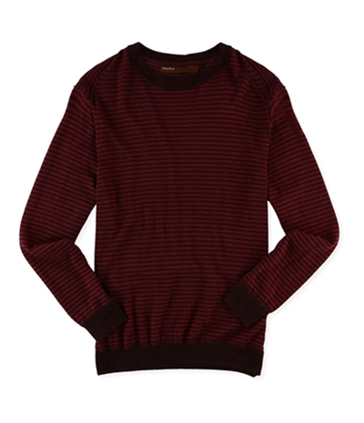 Perry Ellis Mens Striped Pullover Sweater, TW1
