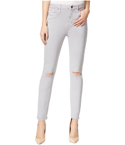 Calvin Klein Womens Ripped Ankle Skinny Fit Jeans, TW1