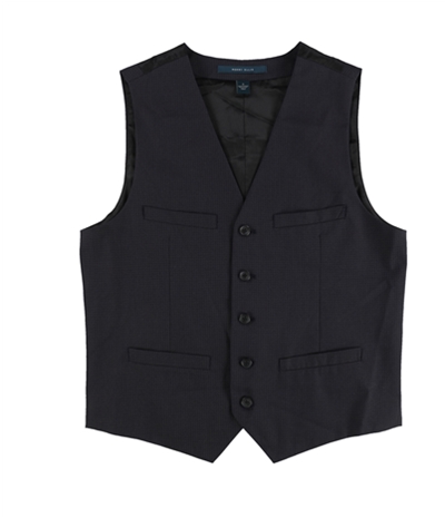 Perry Ellis Mens Techno Slim Fit Five Button Vest