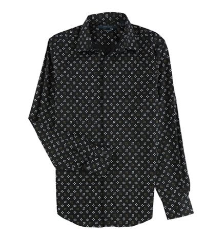 Perry Ellis Mens Non-Iron Button Up Shirt, TW5