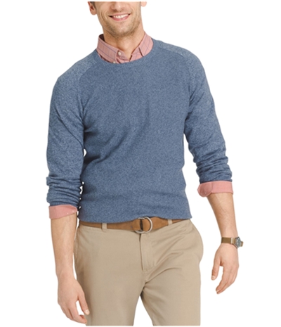 Izod Mens Waffle-Knit Pullover Sweater, TW3