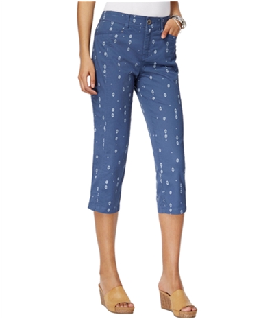 Style & Co. Womens Printed Casual Cropped Pants