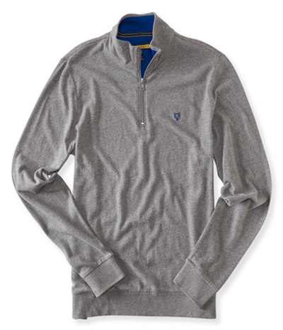 Aeropostale Mens 1/4 Zipped Sweatshirt