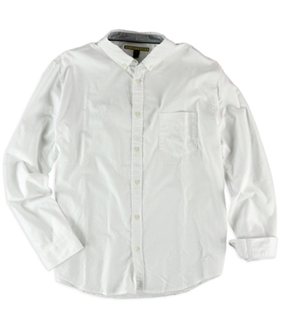 Aeropostale Mens Oxford Pocket Button Up Shirt