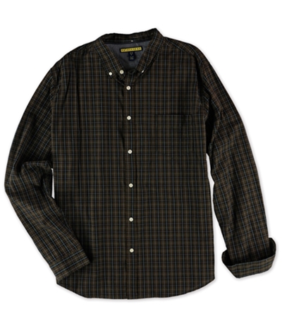 Aeropostale Mens Plaid Button Up Shirt, TW15