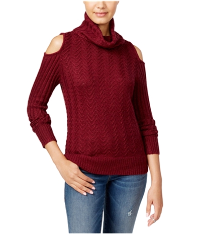 American Rag Womens Cold Shoulder Textured Pullover Sweater