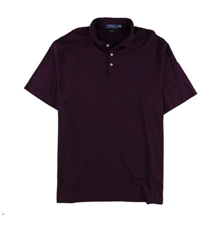 Ralph Lauren Mens Striped Rugby Polo Shirt, TW10