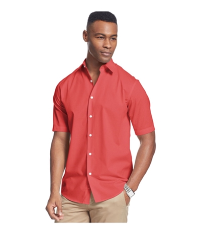 John Ashford Mens Shadow Stripe Button Up Shirt