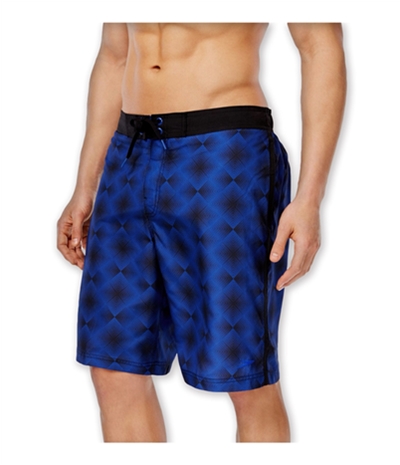 Speedo Mens Geo Diamond E-Board Swim Bottom Board Shorts