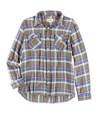 Ralph Lauren Mens Plaid Button Up Shirt, TW4