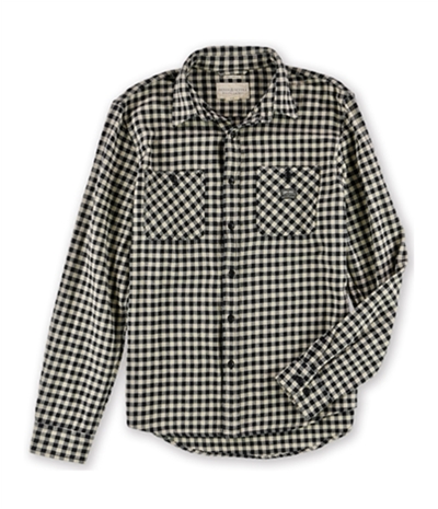 Ralph Lauren Mens Checked Button Up Shirt, TW3