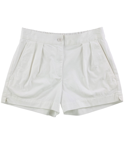 French Connection Womens Pleated Casual Walking Shorts