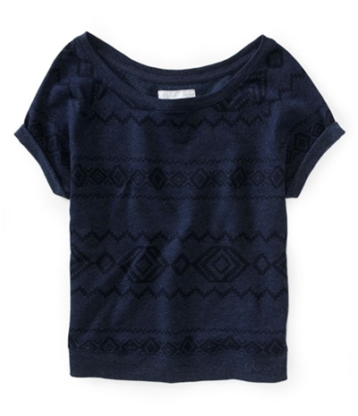 Aeropostale Womens Southwest Dolman Knit Sweater