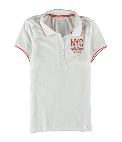 Aeropostale Womens Nyc Eighty Seven Polo Shirt