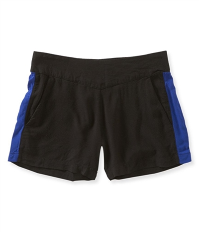 Aeropostale Womens Fashion Stripe Mini Athletic Shorts