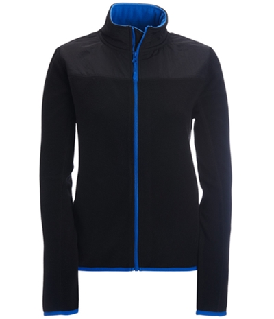 Aeropostale Womens Solid Full-Zip Fleece Jacket