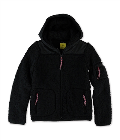 Aeropostale Womens Bear Fleece Jacket, TW3