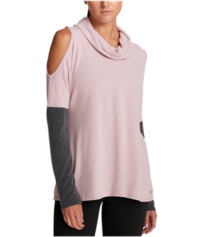 Dkny Womens Cold Shoulder Basic T-Shirt