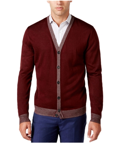 Ryan Seacrest Mens Knit Cardigan Sweater