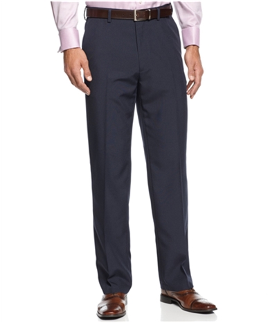 Haggar Mens Aclo Tonal Tic Weave Dress Pants Slacks