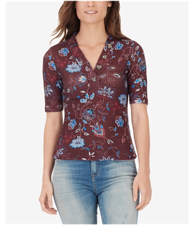 Details about   William Rast Women's Cooper Henley Short Sleeve Te Choose SZ/color 
