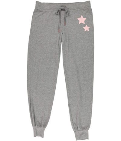 P.J. Salvage Womens Pink Stars Pajama Jogger Pants