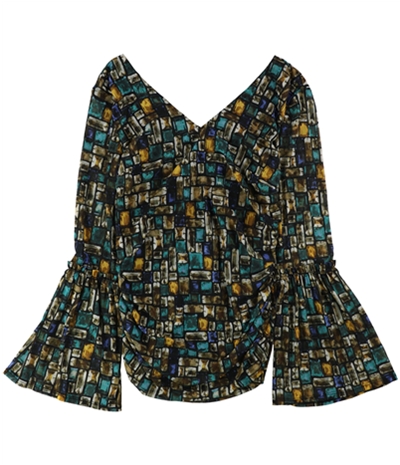 Thalia Sodi Womens Printed Knit Blouse, TW3