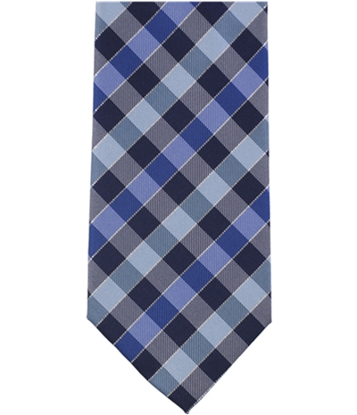 Geoffrey Beene Mens Checkered Self-Tied Necktie