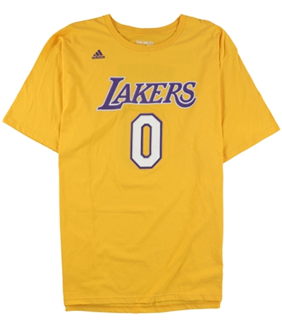 Adidas Mens Young 0 Lakers Embellished T-Shirt