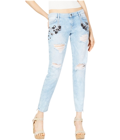 Guess Womens Marilyn 3 Zip Skinny Fit Jeans