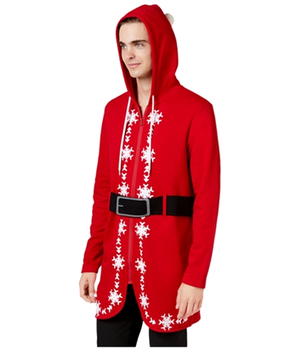 American Rag Mens Santa Suit Hoodie Sweatshirt newredamore S
