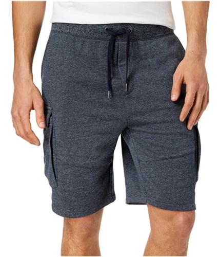 American Rag Mens Knit Casual Cargo Shorts gdblue S