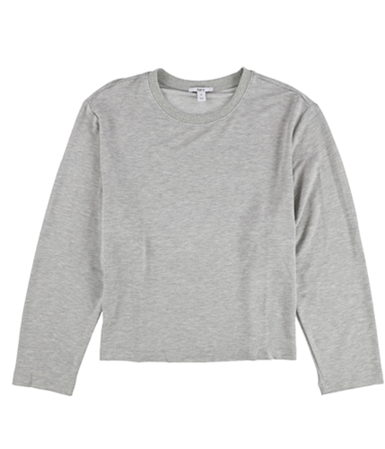 bar III Womens Cropped Sweatshirt gray XL