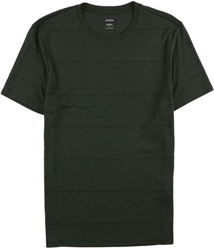 Alfani Mens Premium Stripe Basic T-Shirt authenticnavy S
