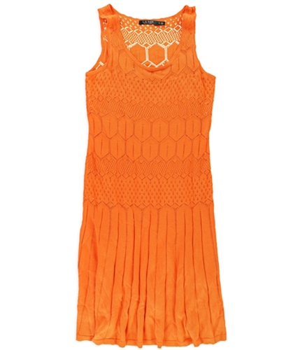 Ralph Lauren Womens Sleeveless A-line Tank Top Dress pompanoor M