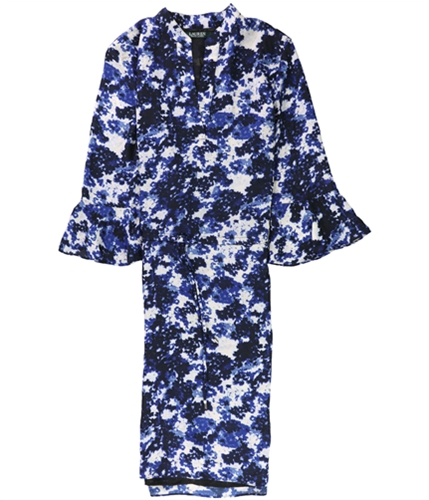 Ralph Lauren Womens Elvarsha A-line Dress multi 8P