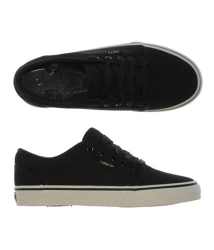 Ecko Unltd. Mens S.c.plex Canvas Leather Sneakers black 8.5
