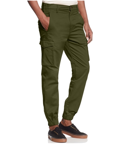 Levi's Mens Solid Casual Jogger Pants green 29x32