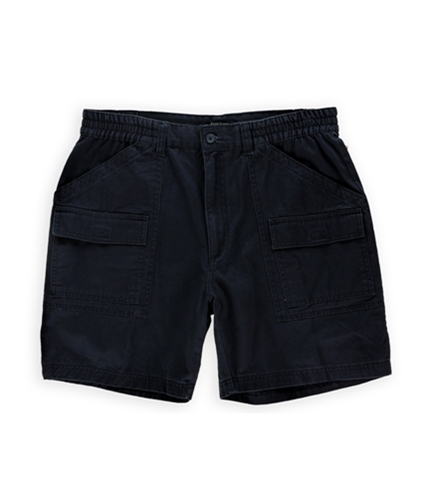 Club Room Mens Side Elastic Casual Cargo Shorts indiaink 33